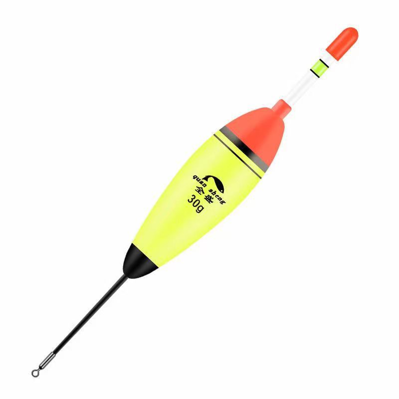 El flotador de mar de EVA se puede insertar palo luminoso pesca de mar pesca de roca tiro largo colgando flotador carpa plateada un Bo llamativo flotador de boya de flotador de pescado