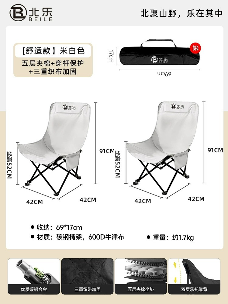 편안한 모델-높이 및 확대-흰색*2