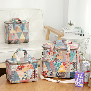 Fashion multi-functional handbag waterproof shoulder bag slung out shopping portable picnic bag insulation bag wholesale