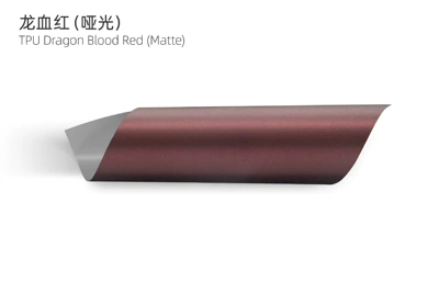 Series Ppf Factory Wholesale White Matte: Auto Color Change Film - tpu-dragon-blood-red-matte-tpu
