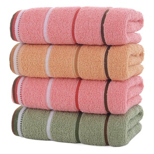 Factory wholesale cotton towel household thickened soft absorbent face towel stall labor protection advertising gift logo