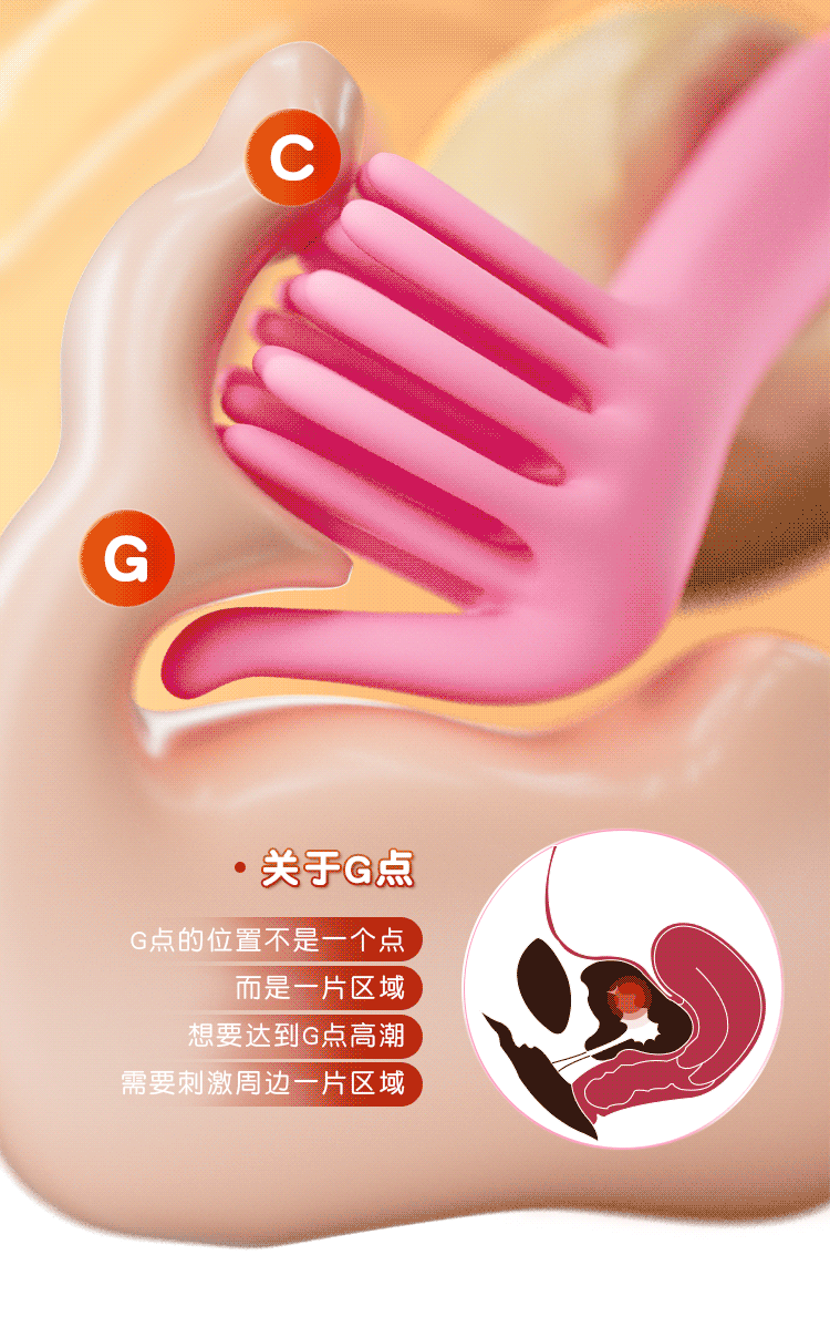Touch-Vibrating Wand Massager, Silicone Body, Button Control, Pink — detail image 8