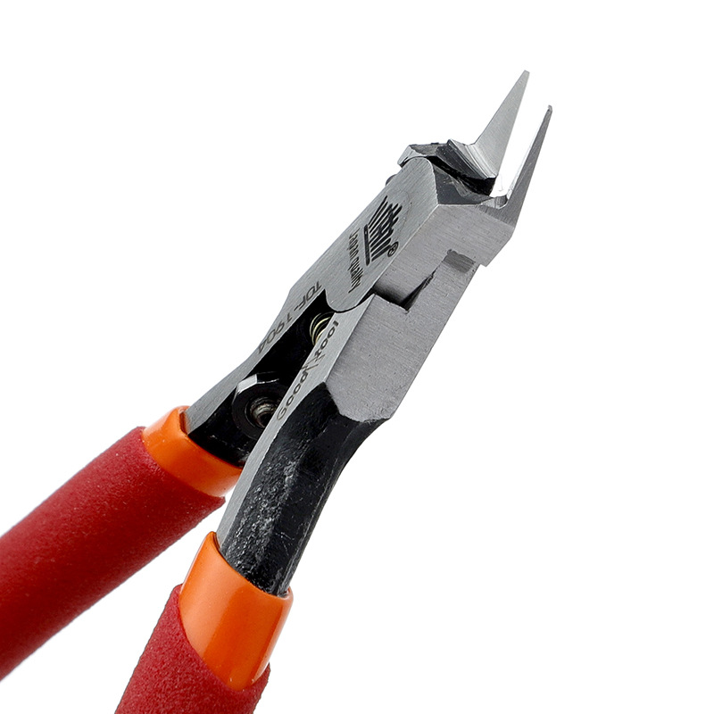 Tuofu TOF Gundam modelo montado alicates de agua de una sola hoja doble ultrafino modelo alicates de corte pick-up Vice Alicates de corte hechos a mano