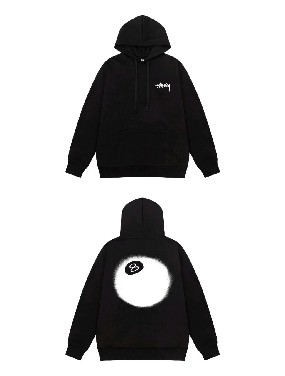 그라데이션 블랙 에이트 블랙