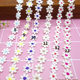 Manufacturer in stock milk silk lace new small chrysanthemum water soluble embroidery lace DIY jewelry clothing accessories lace