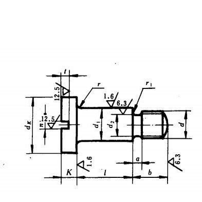 Բ��ͷ������λ�ݶ�M5*1.6 ������λ��˿GB830 ̨����˿Din923
