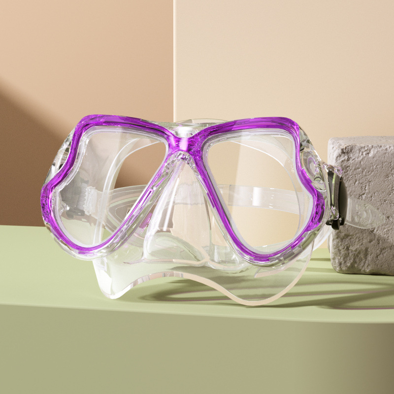 [퍼플핑크 클리어-HD 마스크]+OPP백