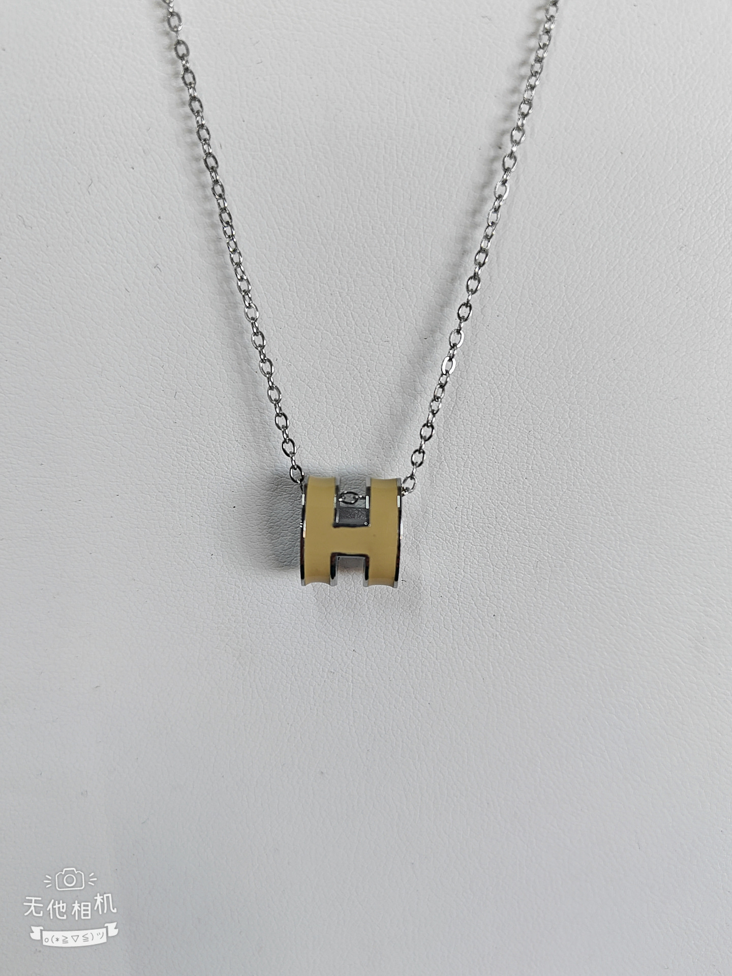 12mm 실버 샴페인 목걸이