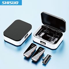 無線クリップマイクs 18携帯電話中継ノイズ低減クリップ式一モップ二録音デジタル充電倉庫マイク