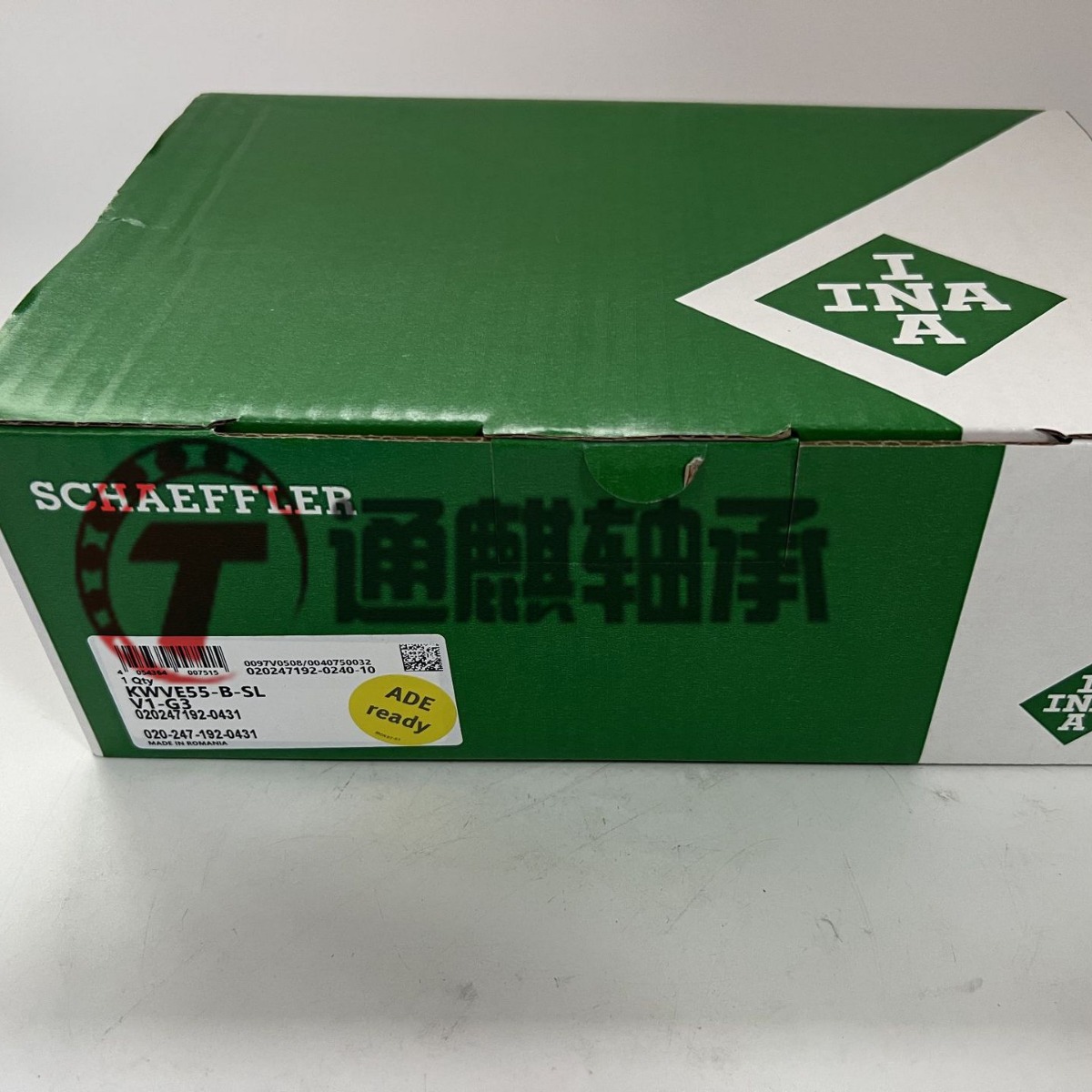 德国INA四排球低长系列滑块KWVE55-B-SL-V1-G3