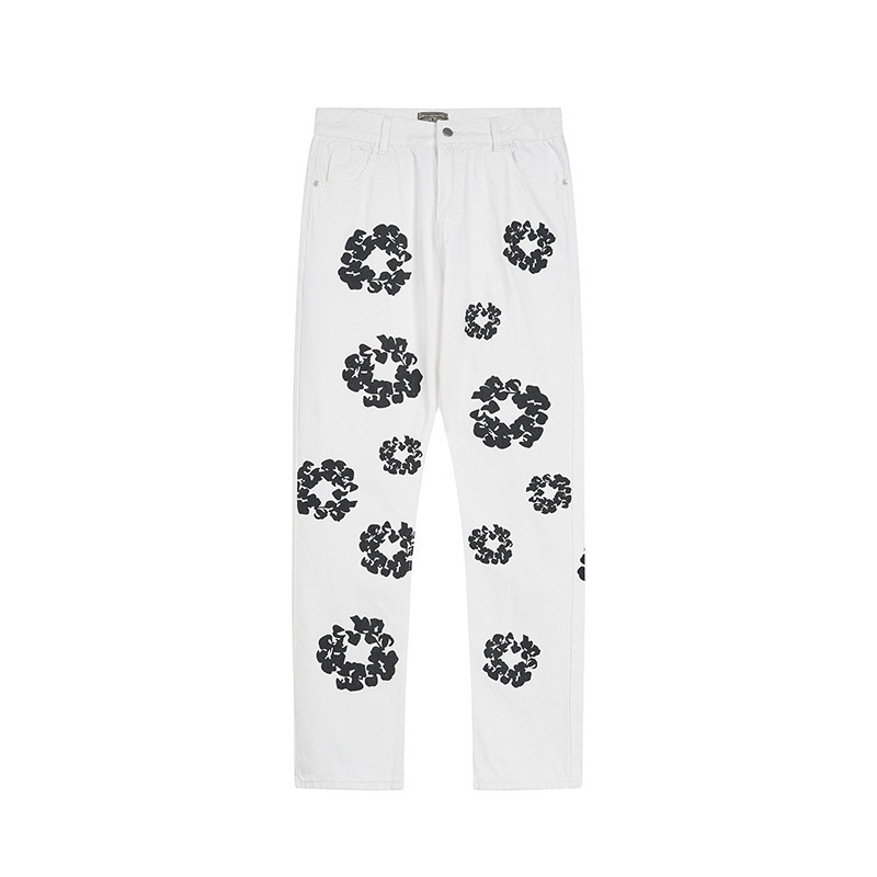 calça jeans branca / S