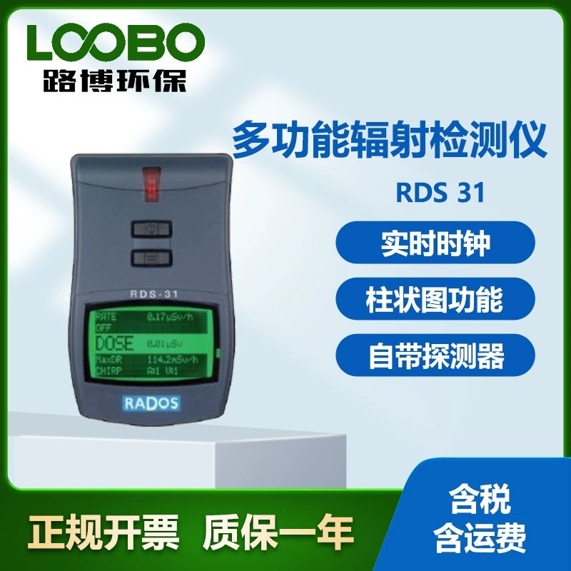 Функциональность многофункционального экологического монитора для измерения загрязнения поверхности RDS-31 Mirion в Финляндии