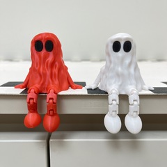 3D プリントクロスボーダーハロウィンゴースト関節可動装飾品カーニバルナイトパーティードレスアッププラグインおもちゃギフト