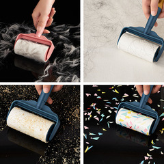 粘毛器滾筒粘毛刷粘紙可撕式替換捲紙滾刷沾毛滾筒紙衣服除毛神器