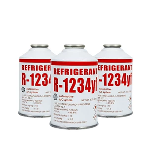 定制加工R1234yf制冷剂 电动车空调2,3,3,3四氟丙烯 一次性罐冷媒