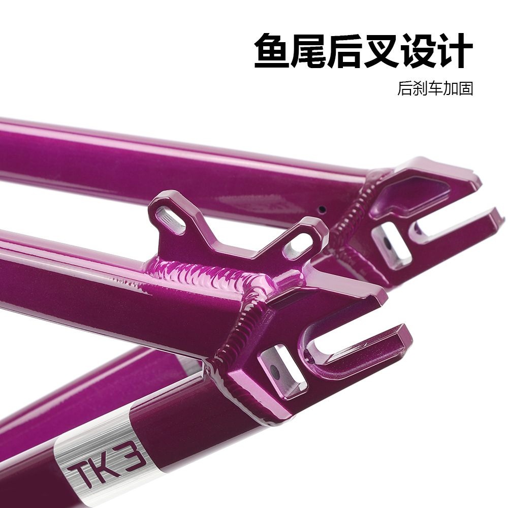 Carbono pasajero TANKE marco de pendiente de aluminio carro de escalada 26 pulgadas 27.5 pulgadas XC marco de cola dura todoterreno