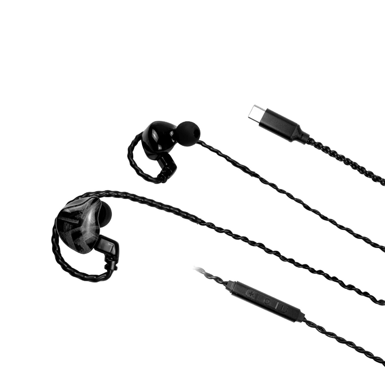 X7 In-Ear-Kopfhörer mit Kabel, USB-C-Anschluss, HiFi-Soundqualität, Over-Ear-Ohrbügel, Ohrstöpsel für Smartphones, Tablets und Spiele-Headset - 5
