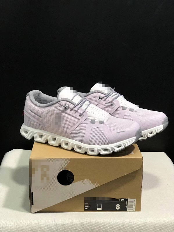 X5-분홍색과 흰색 배경