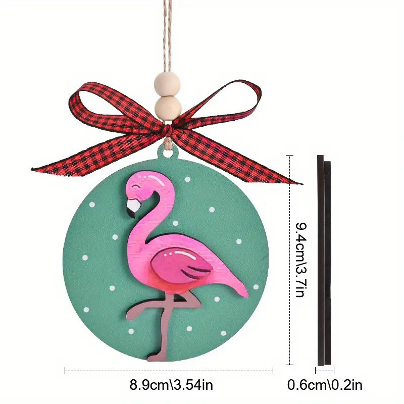 越境新居移転プレゼントクリスマスツリーのペンダント二重彫刻木造工芸品創意家庭装飾プレゼント|undefined