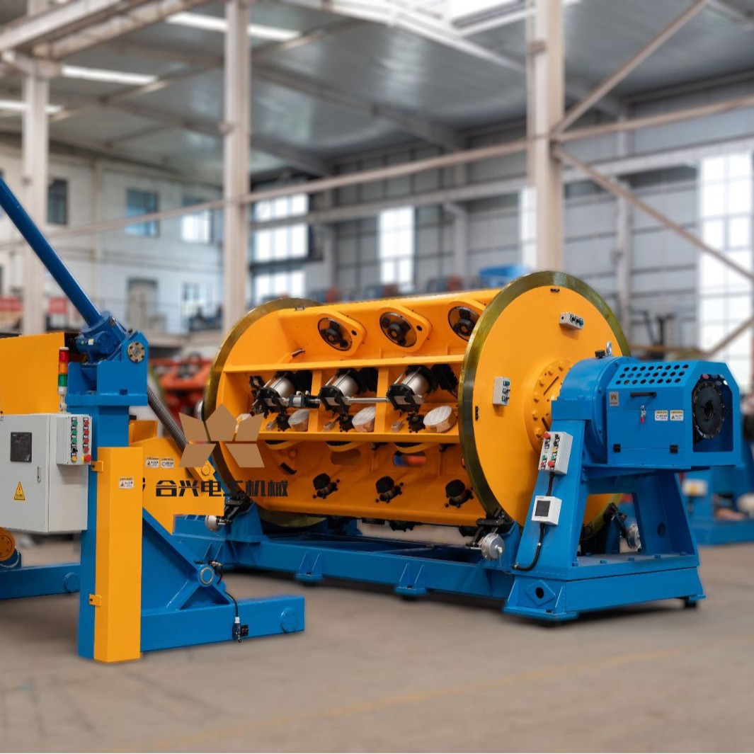 厂家供应-框绞机-630型-分电机水平整体上盘智能高效电线电缆设备