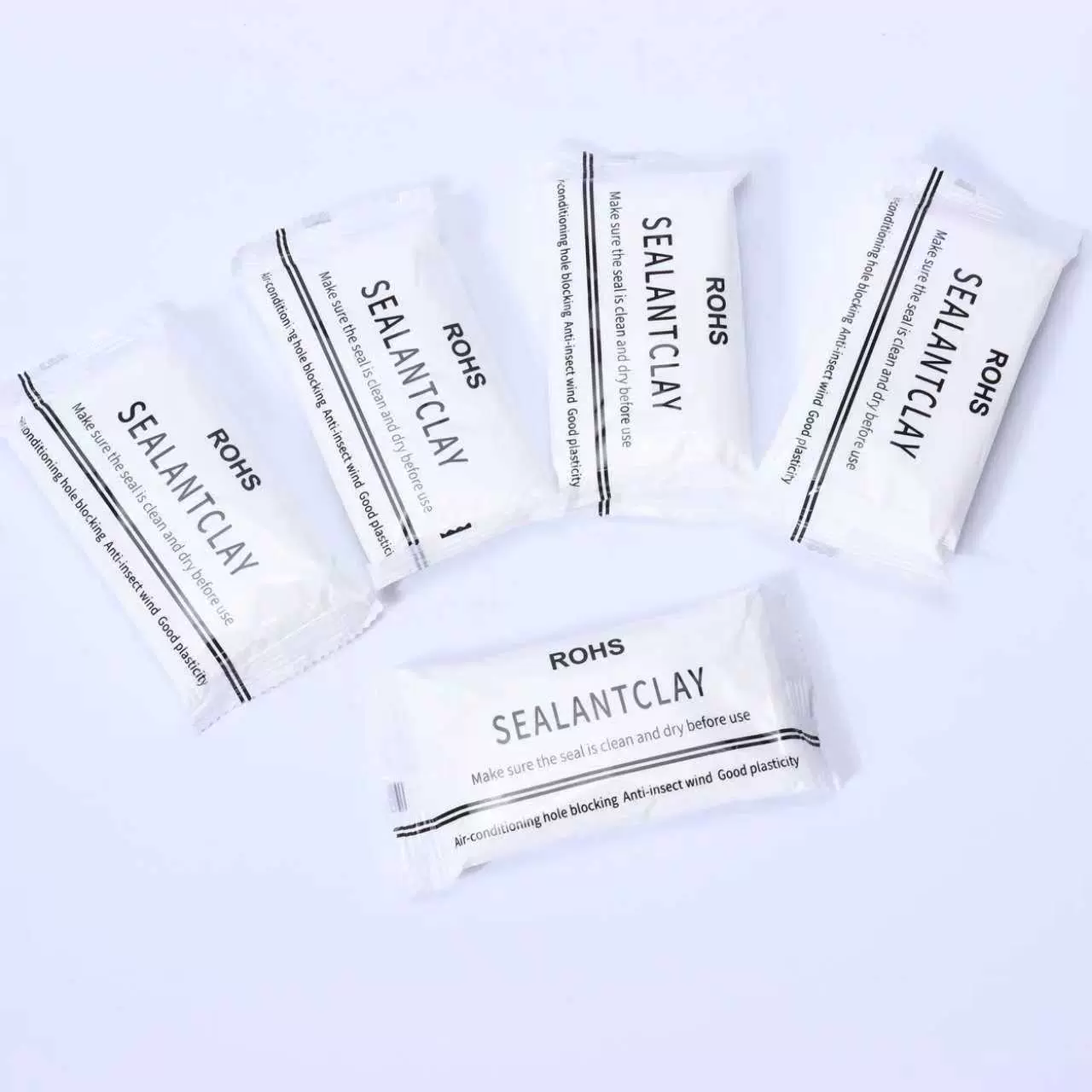 空调洞密封胶泥家用下水管道封补墙实胶洞宿舍空调孔密封橡皮胶泥