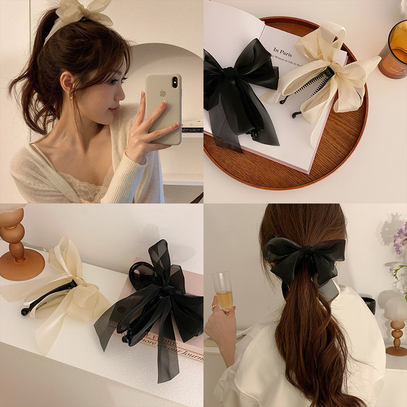 Shiffon ponytail