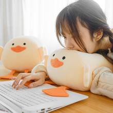 Cute office nap pillow student nap pillow lying on the table