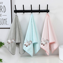 小骆驼毛巾珊瑚绒四季比纯棉吸水成人不掉毛柔软家用超柔软