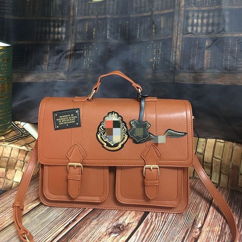 Cross-border Wholesale Harry Potter Hogwarts College Crossbody Handbag British-style Messenger Bag Cambridge Bag