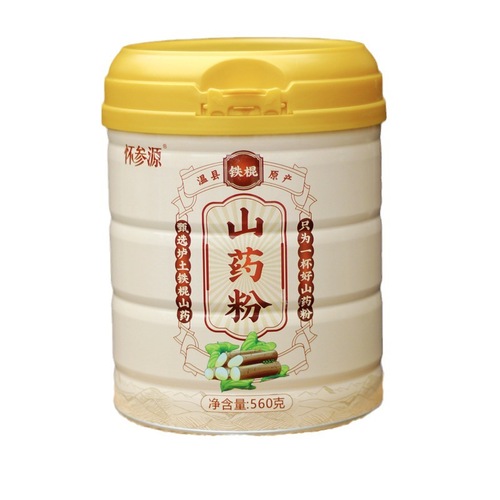 Wen County iron rod yam powder 560g can one piece agency manufacturer wholesale brand label processing pure yam powder