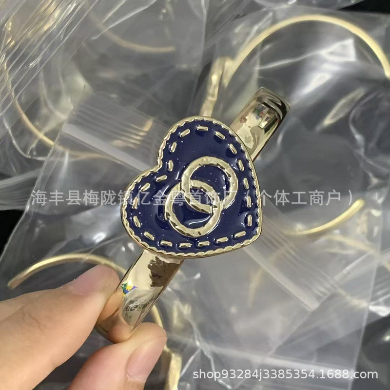 香家シリーズファッション起爆ブレスレット集合図小衆気質金色双c高バージョン|undefined