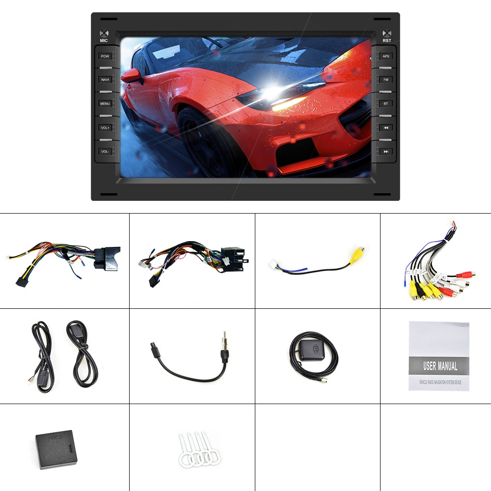 Подходит для Volkswagen Passat/Lingyu/Polo/Polo7 - навигация Android 13.0 7 дюймов с видом заднего изображения все-в-одном