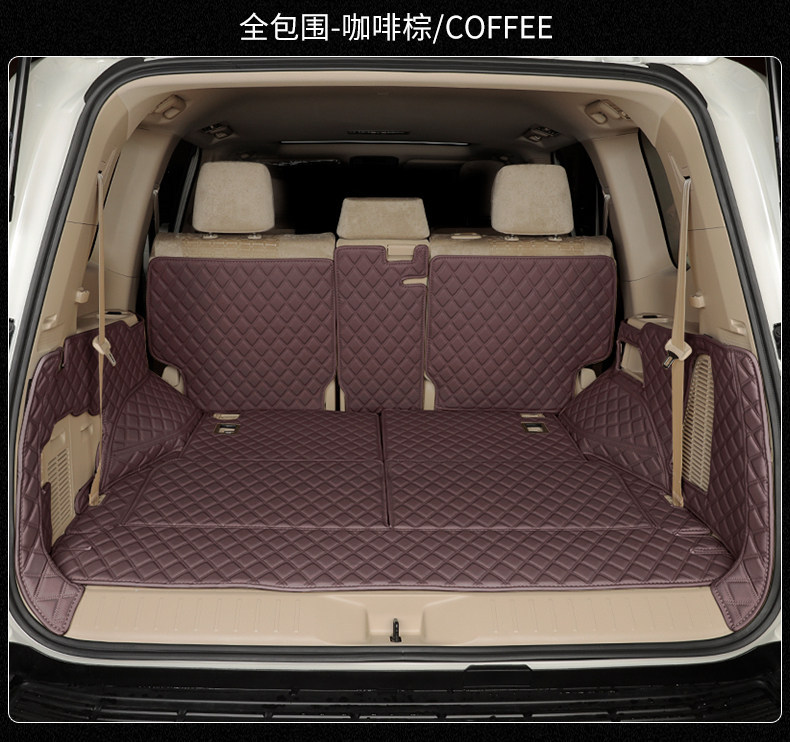 23-25 New Model Land Cruiser Trunk Mat Lc300 Full Surround Rear Compartment Mat Lc71 Land Cruiser Modification