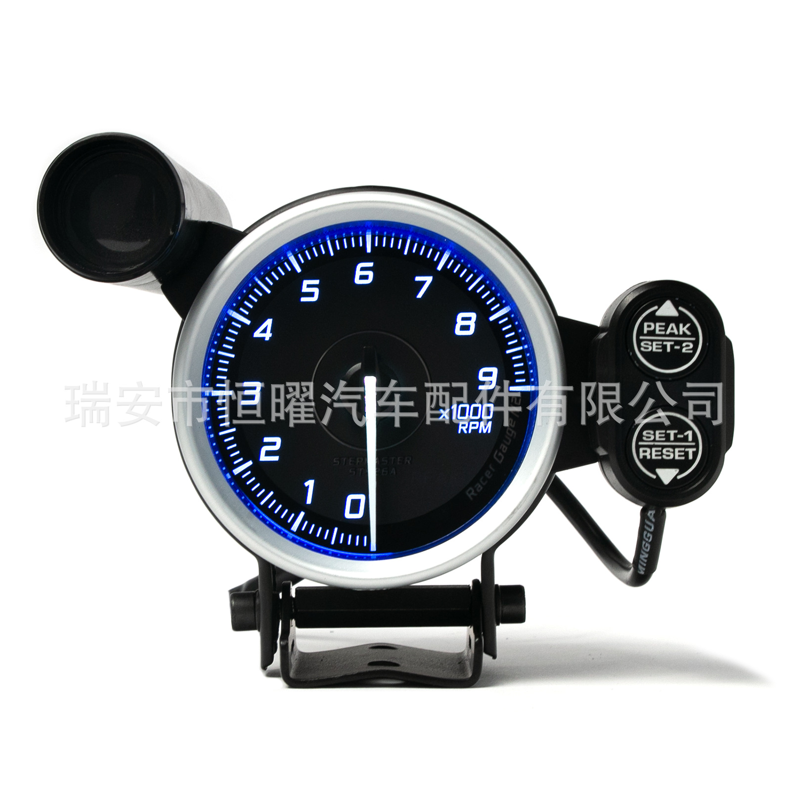 Cross-Border Car Modification Accessories 80mm 3.75inch Tachometer 11000 Speed N2 7-Color Backlight Suitable for