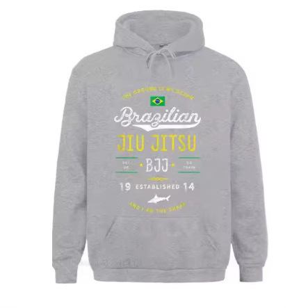 Ocean Shark Jiu-Jitsu Shirt Bjj Jiu-Jitsu Gift Comic Hoodie Women's Fun Long Sleeve Sweatshirt 3D