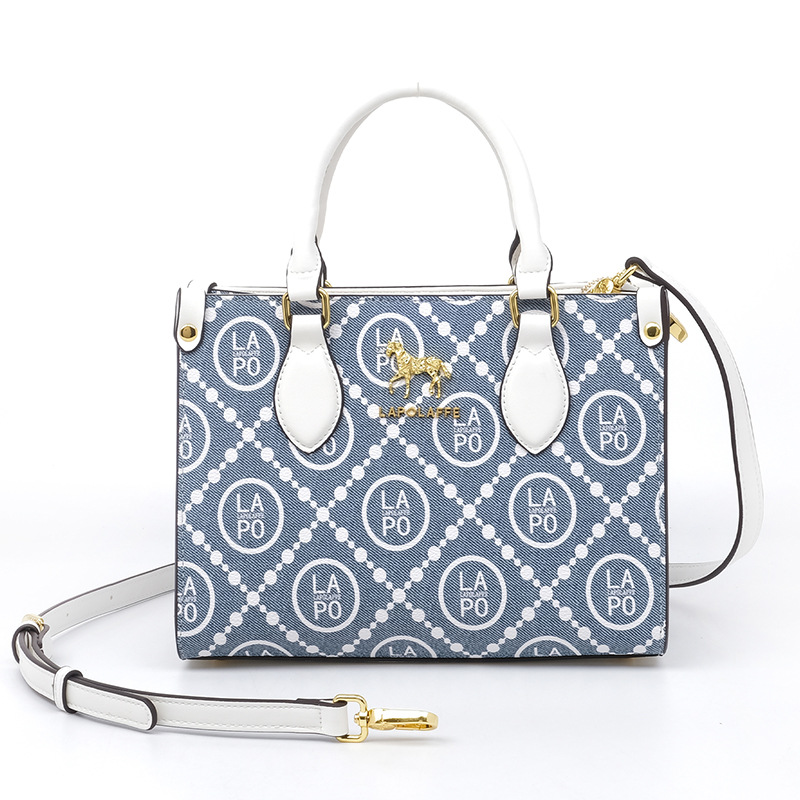 Impresión clásica europea y americana de lujo ligero contraste color pequeño bolso con cremallera de alta calidad 2025 LP7232 #