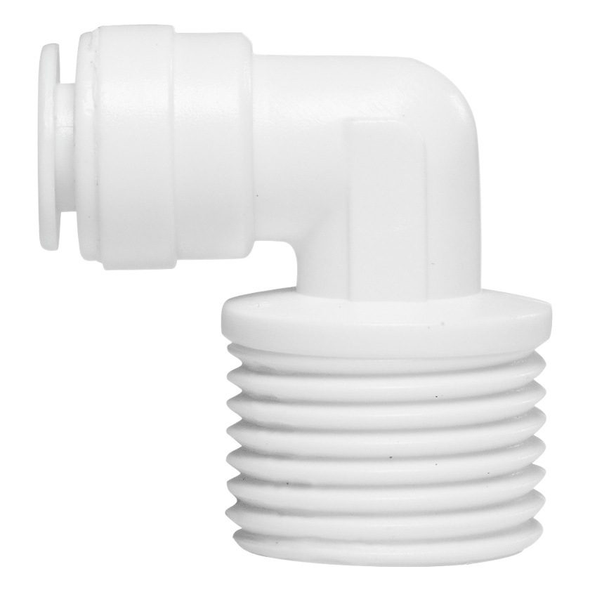 Conector de tipo L sin tarjeta 4048 conector 4 puntos dientes exteriores gire 2 puntos tubo conexión rápida RO purificador de agua pura accesorios universales