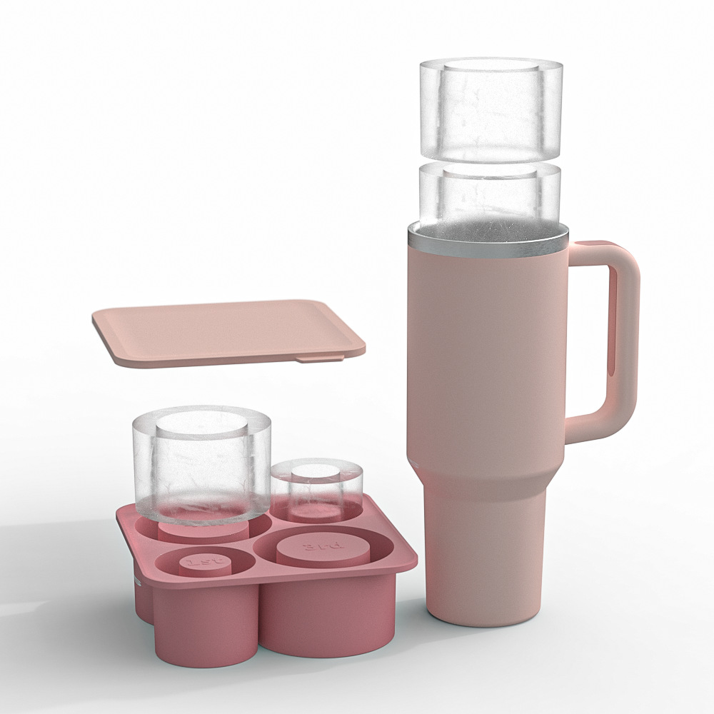 Bandeja de hielo Amazon Stanley Portavasos Stanley Taza de agua Stanley Película de cubitos de hielo de silicona Stanley