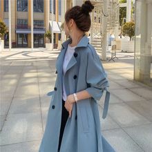 英伦风衣女中长款小个子韩版宽松春秋2025新款气质流行外套ins潮