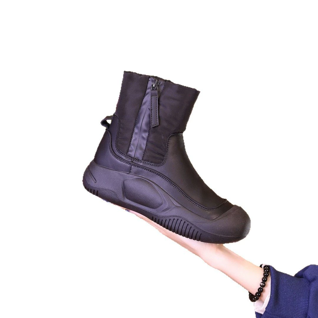 Women’s winter platform boots (Henghao), down‑lined, warm insulated ankle boots, sizes 35–40