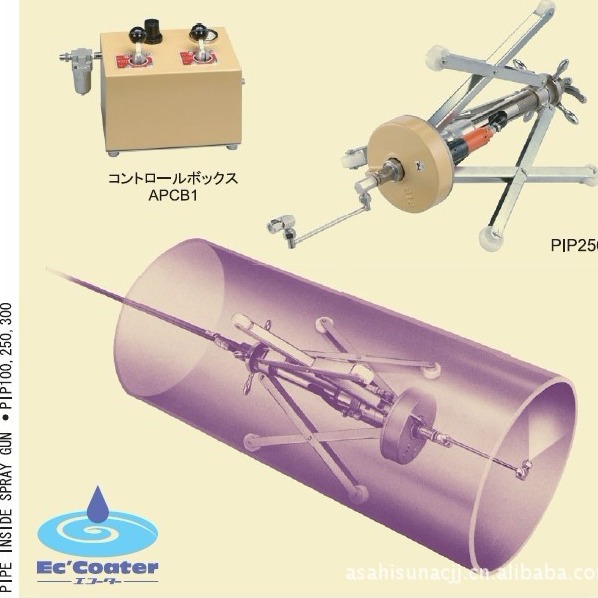 日本ASAHI SUNAC管内壁喷涂机PIP100/PIP250/PIP300