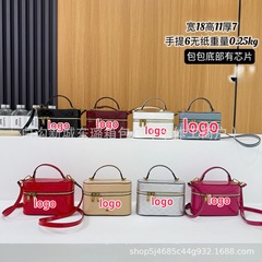 クロスボーダー新商品2025新作菱格syケースバッグ化粧バッグ高級感シングルショルダー女性バッグ小方バッグ