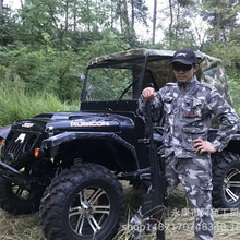 全封闭牧马人四轮沙滩车成人大型越野驱摩托车utv场地漂移卡丁车