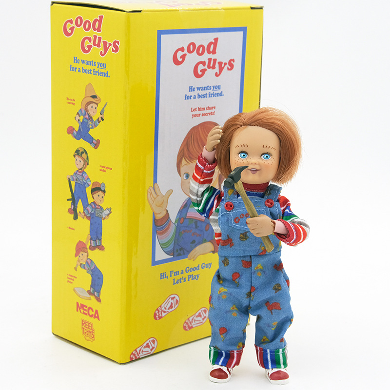Ghost Baby Resurrection NECA Hand Blu-ray Edición limitada de tela de trasplante de cabello Chucky Chaqi Doll Model Toy Adornos