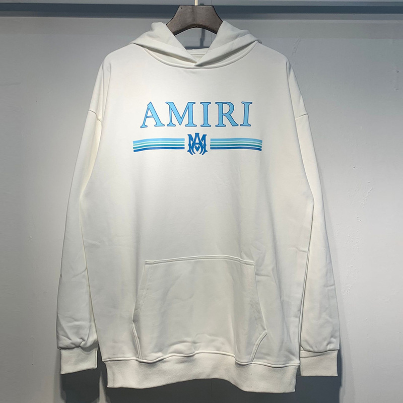 AMIRIスウェットコレクションクロスボーダー美潮アルファベットプリントメンズゆるいカジュアルフード付きスウェット|undefined