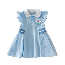 �B��ȹŮͯ�ļ���ѩ�澉��ɯ����ȹ��СŮ��������乫��ƴ��ȹ��