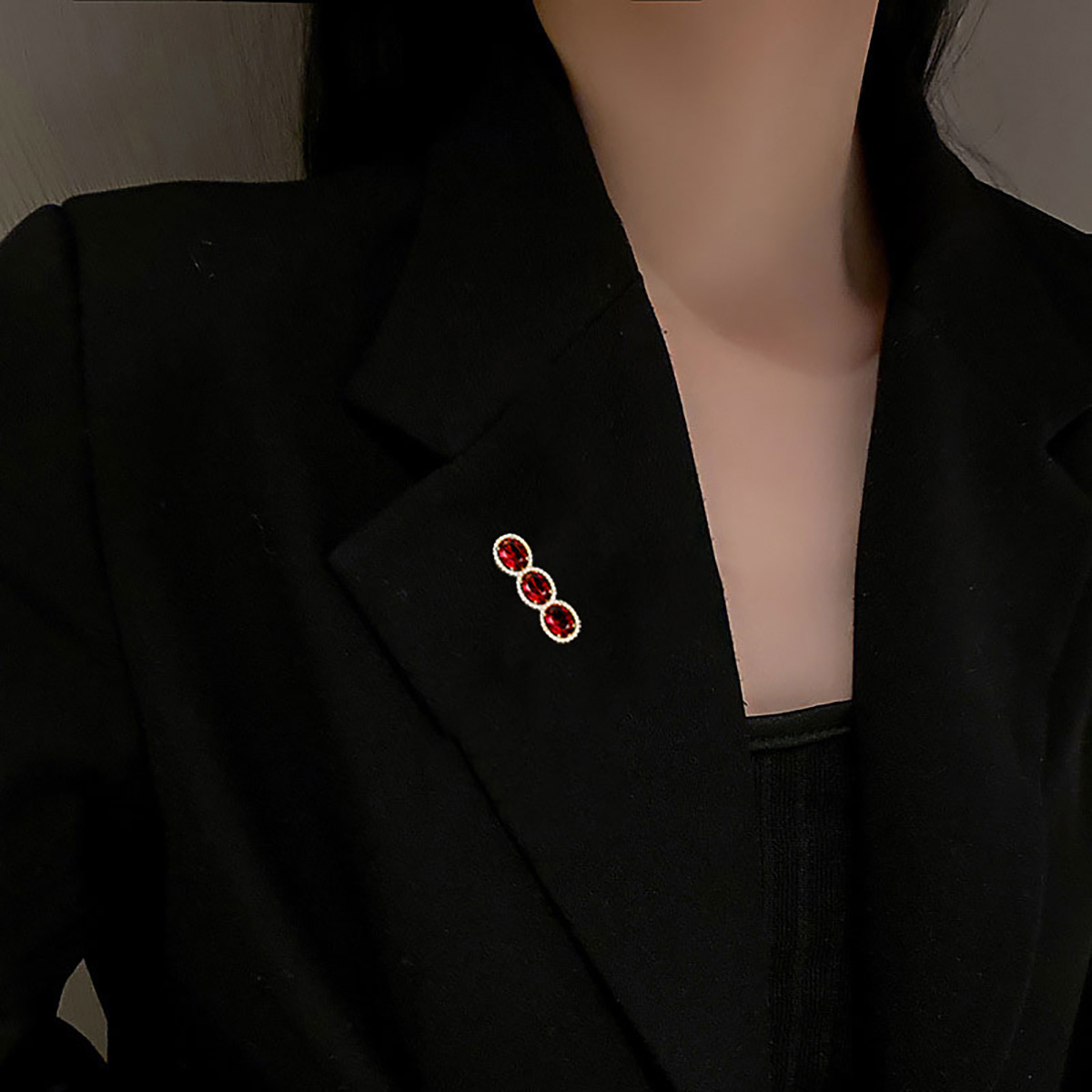 10g Weight Brooches Classification Banquet, Date Occasion Copper Material Leaf, Flower, Grain Pattern Women's Gender Plating Design Sweet Style Sweet Pin Leaf Flower Grain Copper Plating Women's Brooches 1