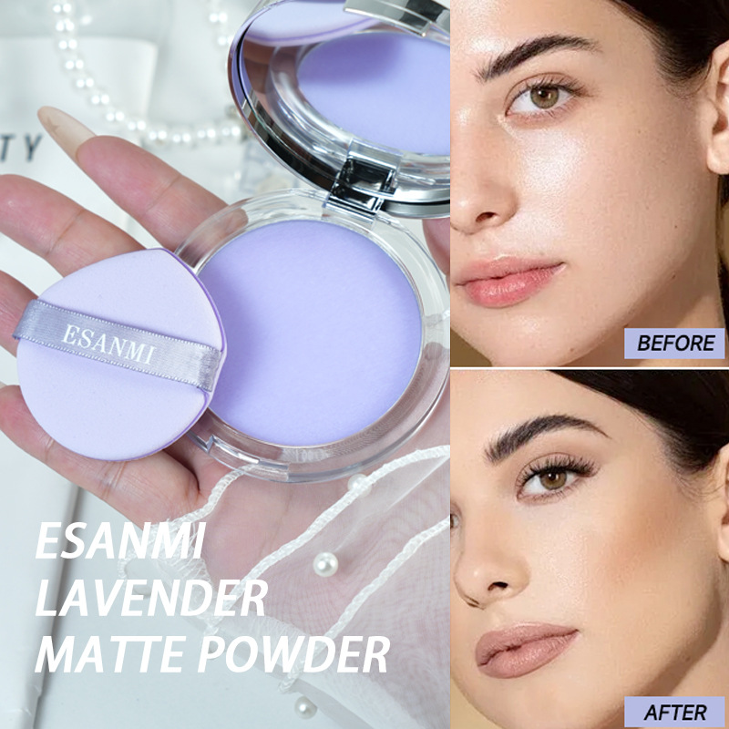 ESANMI transfronteriza explosión en inglés envasado lavanda crema de maquillaje natural de control de aceite maquillaje de mujer maquillaje