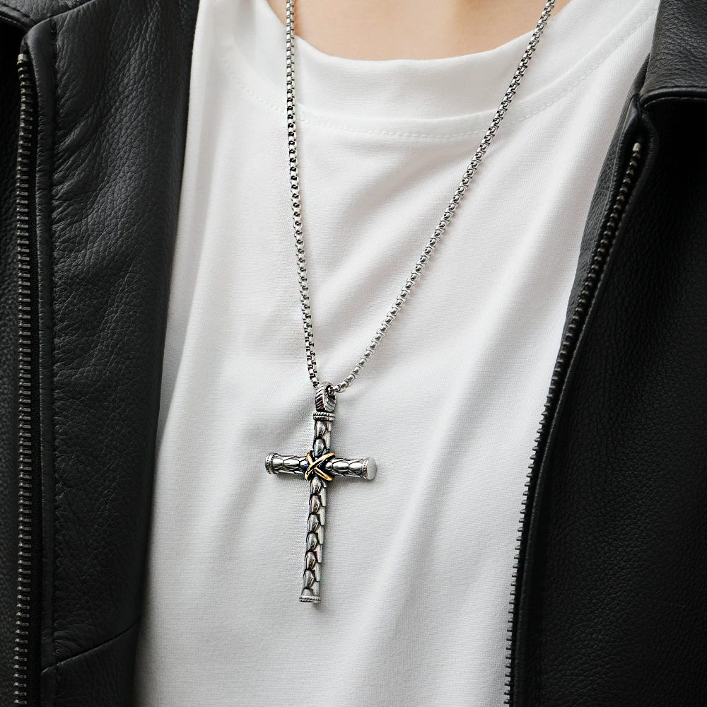 П pendant из нержавеющей стали, аксессуар, ожерелье, европейский стиль