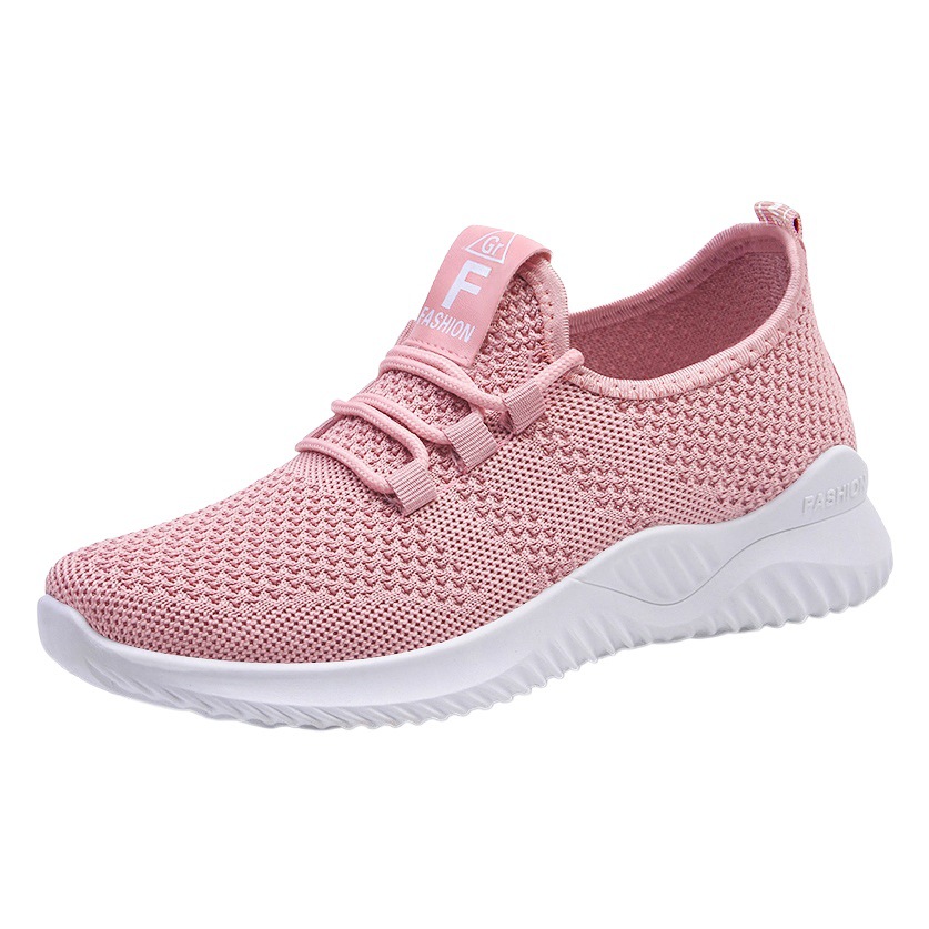 Zapatos mujer 2025 venta al por mayor transfronteriza de moda casual zapatos para correr Feizhi zapatos de mujer transpirables zapatos deportivos de moda de suela blanda